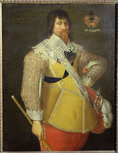 Retrato del capitán Daniel Goodricke de English School