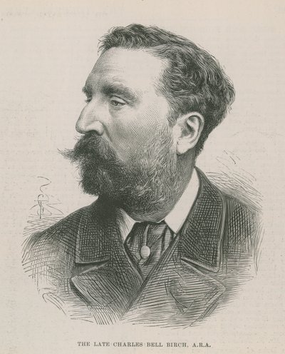 Retrato de Charles Bell Birch de English School