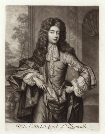 Retrato de Charles Fitzcharles, Conde de Plymouth de English School