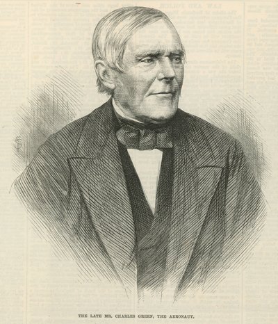 Retrato de Charles Green de English School
