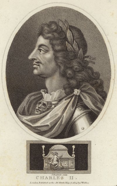 Retrato de Carlos II de Inglaterra de English School