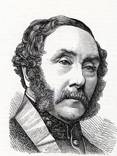 Retrato de Charles Sackville-West, 1873 de English School