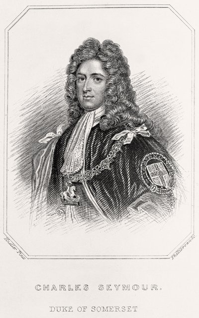 Retrato de Charles Seymour, Duque de Somerset de English School
