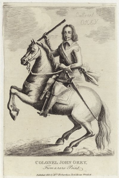 Retrato del Coronel John Okey de English School