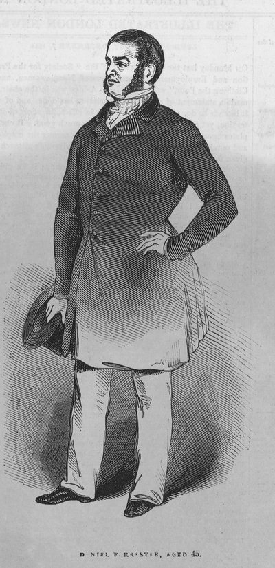 Retrato de Daniel Forrester de English School