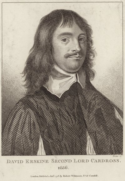 Retrato de David Erskine, Segundo Lord Cardross de English School