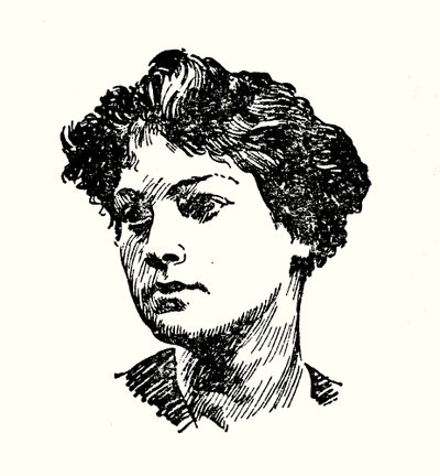 Retrato de Dorothy Parker (litografía) de English School