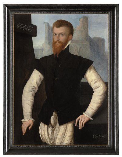 Retrato de Edward Courtenay, primer conde de Devon, c.1555 de English School