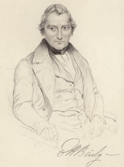 Retrato de Edward Hodges Baily de English School