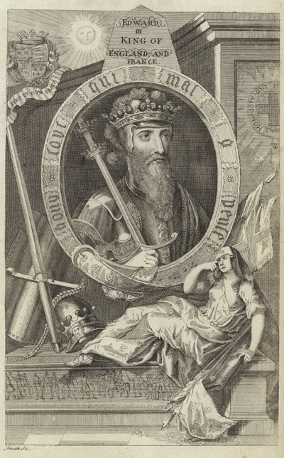 Retrato de Eduardo III de Inglaterra de English School