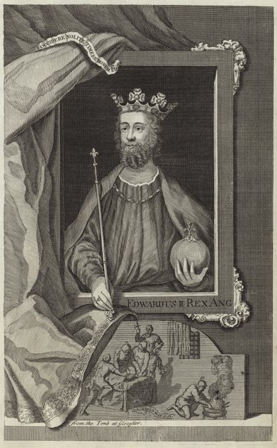 Retrato de Eduardo II de Inglaterra de English School