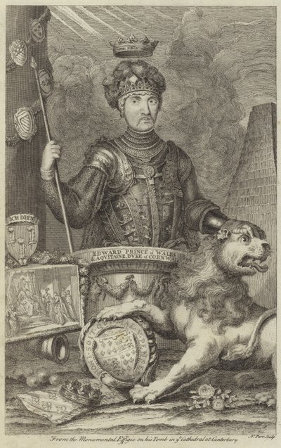 Retrato de Eduardo, Príncipe de Gales de English School