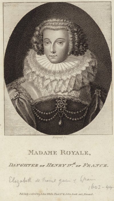 Retrato de Isabel de Francia de English School