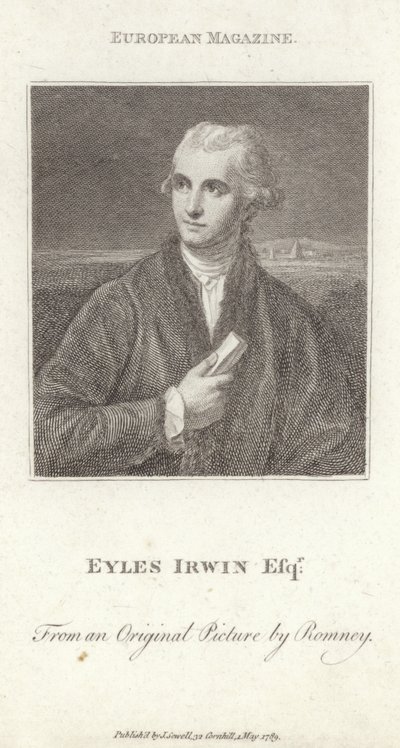 Retrato de Eyles Irwin de English School