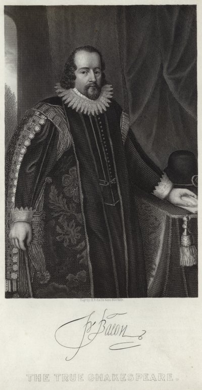 Retrato de Francis Bacon de English School