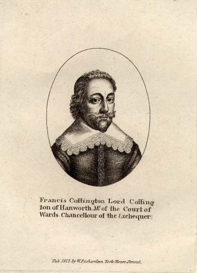 Retrato de Francis Cottington, Barón Cottington (c.1578-1652) pub. 1812 de English School