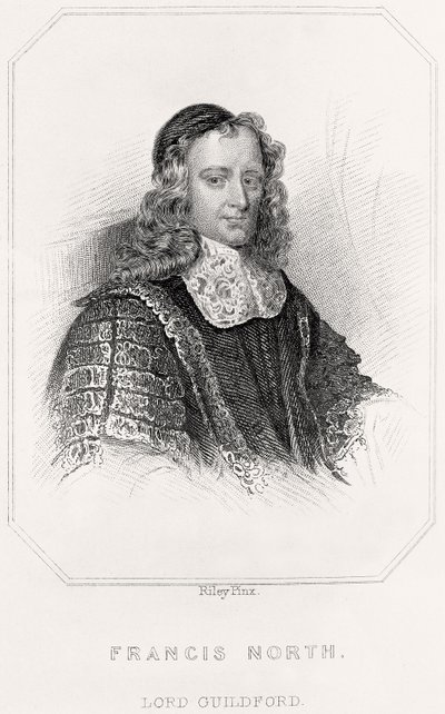 Retrato de Francis North, Lord Guildford de English School