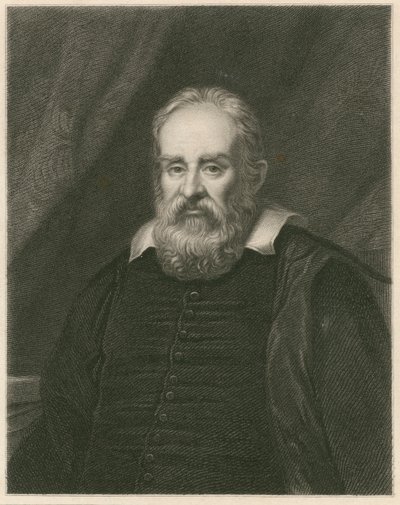 Retrato de Galileo Galilei de English School