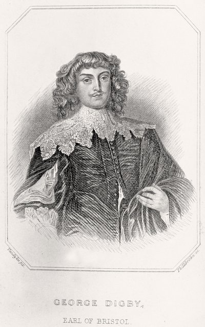 Retrato de George Digby, Conde de Bristol, 1835 de English School