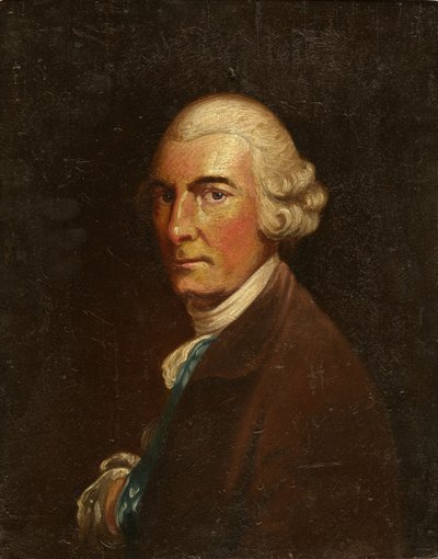 Retrato de George William Fairfax de English School
