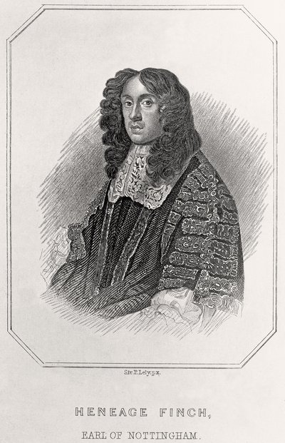 Retrato de Heneage Finch, Conde de Nottingham de English School