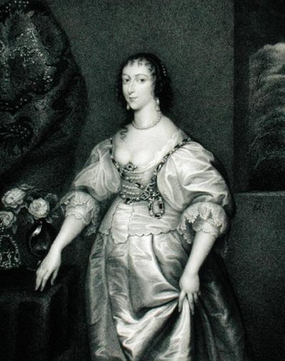 Retrato de Henrietta Maria (1609-69) de 