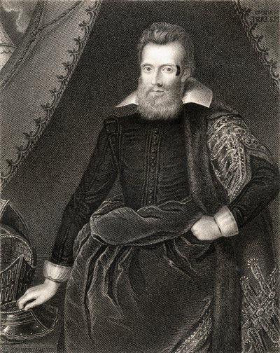 Retrato de Henry Danvers, Conde de Danby, de Lodges British Portraits, 1823 de English School