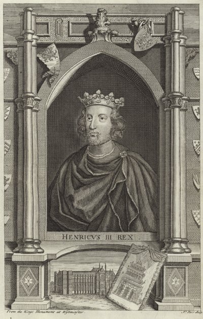 Retrato de Enrique III de Inglaterra de English School