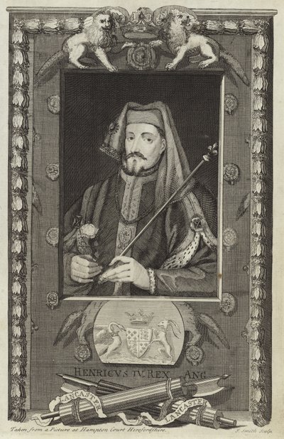 Retrato de Enrique IV de Inglaterra de English School