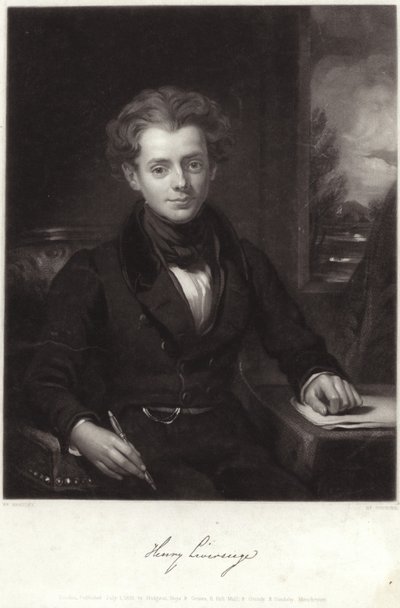 Retrato de Henry Liverseege de English School