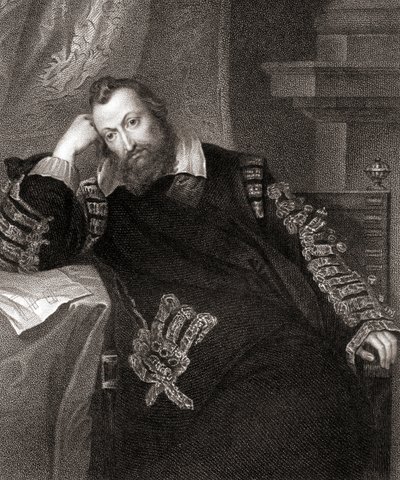 Retrato de Henry Percy, de Retratos Británicos de Lodge, 1823 de English School
