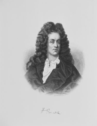Retrato de Henry Purcell (1659-95) de English School