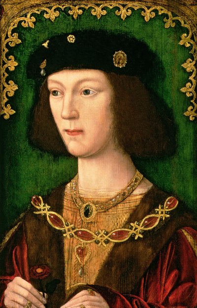 Retrato de Enrique VIII (1491-1547), c.1509 de English School