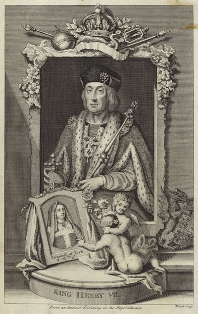 Retrato de Enrique VII de Inglaterra de English School