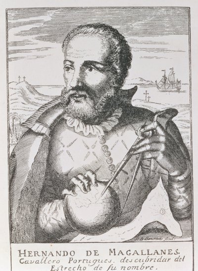 Retrato de Hernando de Magallanes (c.1480-1521) de 