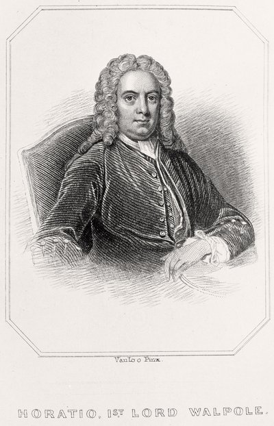 Retrato de Horatio, 1er Lord Walpole de English School