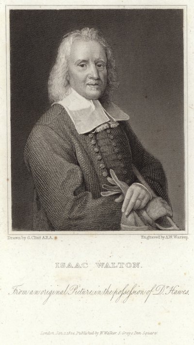 Retrato de Izaak Walton de English School