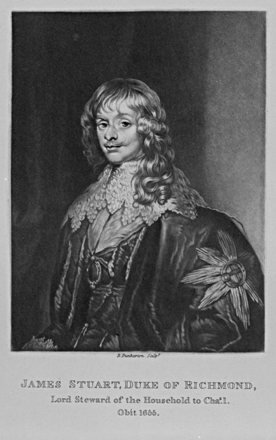 Retrato de James, 1er Duque de Richmond, de 