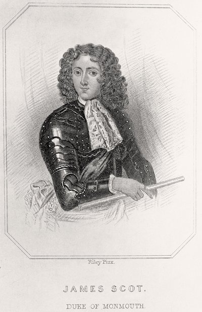 Retrato de James Scot, Duque de Monmouth de English School