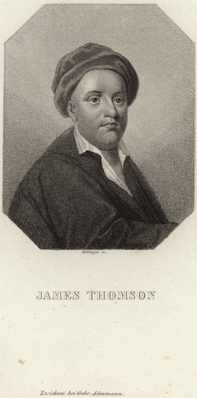 Retrato de James Thomson de English School