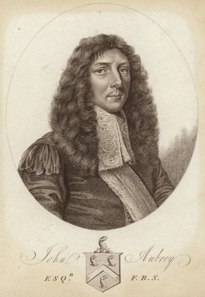 Retrato de John Aubrey de English School