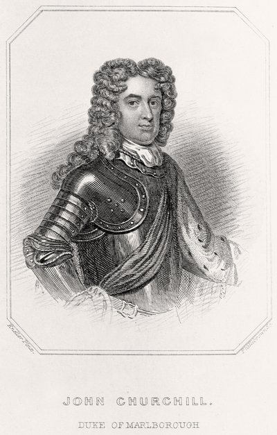 Retrato de John Churchill, Duque de Marlborough de English School