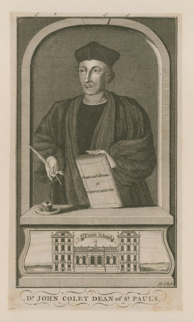Retrato de John Colet de English School
