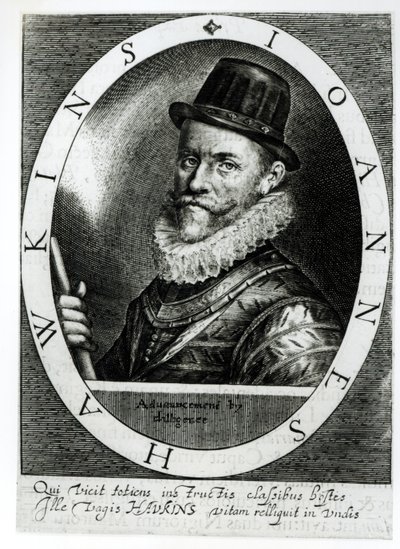Retrato de John Hawkins (1532-95) de English School