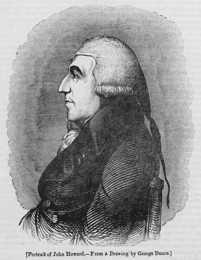 Retrato de John Howard de English School