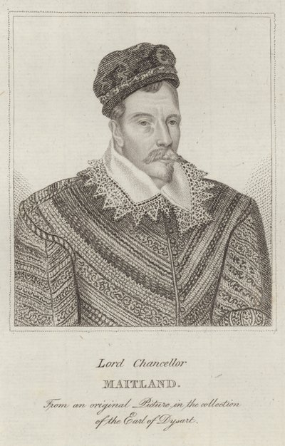 Retrato de John Maitland de English School