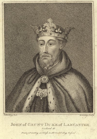 Retrato de Juan de Gante, Duque de Lancaster de English School