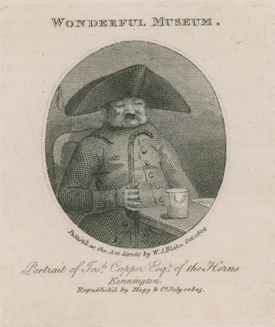 Retrato de Joseph Capper del Horn, Kennington de English School