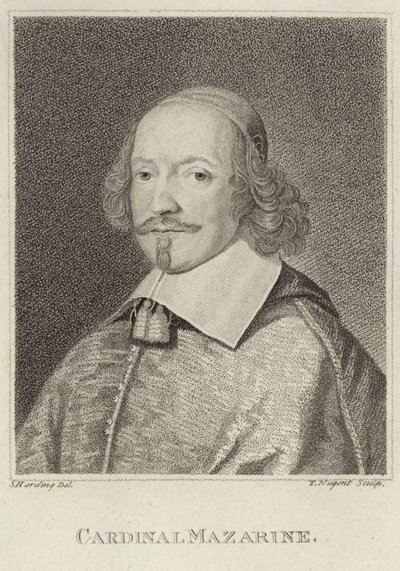 Retrato de Jules Mazarin de English School
