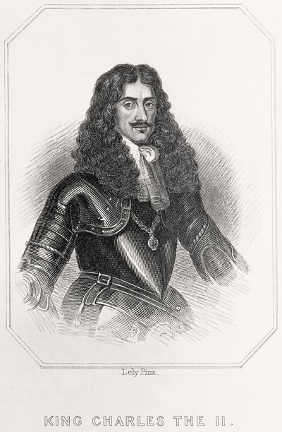Retrato del Rey Carlos II de English School